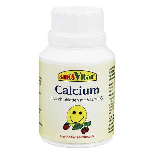 Amosvital Calcium & Vitamin C LOZENGES 50 Tab