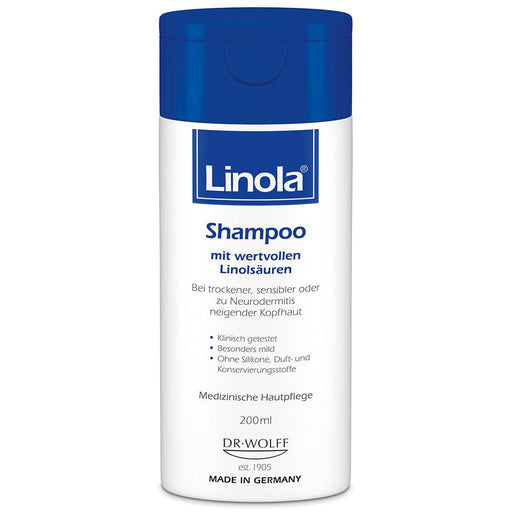 Linola Shampoo with Essential Linoleic Acids for dry skin