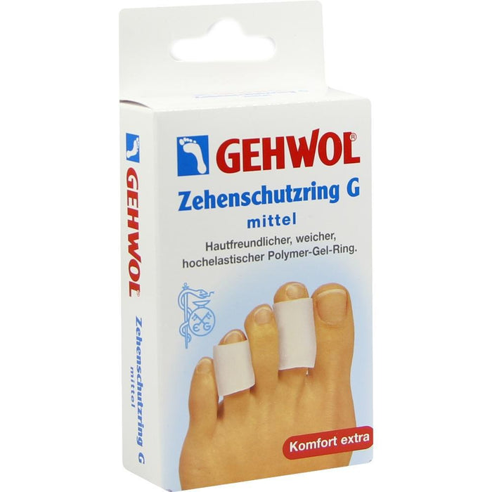 GEHWOL Polymer Gel Toe Guard Ring G Medium 2 pcs