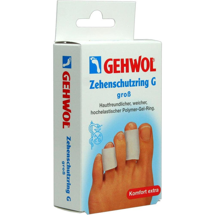 GEHWOL Polymer Gel Toe Guard Ring G Large 2 pcs