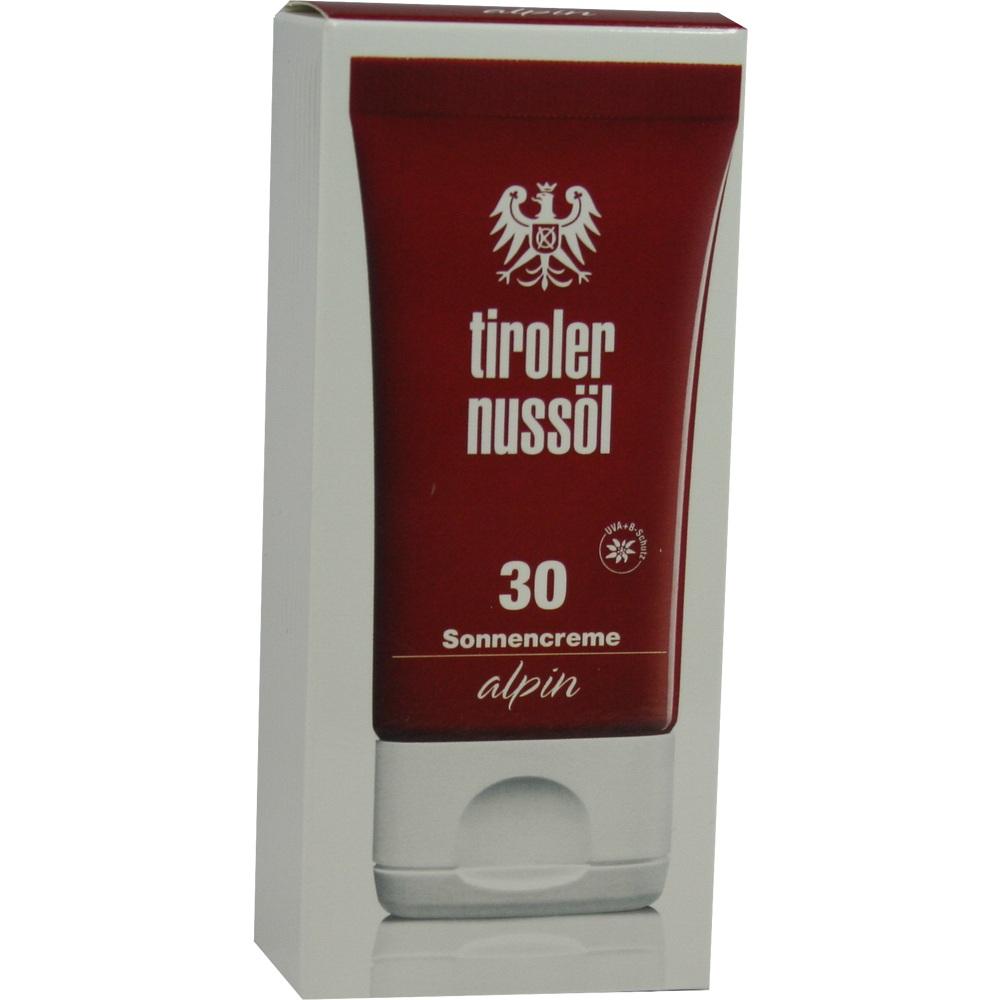 Tirolean Nut油アルパイン日焼け止めSPF30 40 ml