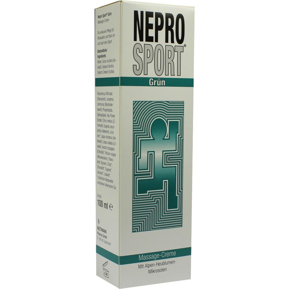 Neprosport Cream Green 100 ml
