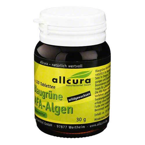 Afa Algae 250 mg Tablets Blue Green 120 pcs