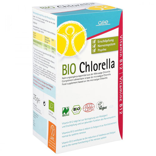 Chlorella 500 Mg Tablets Bio Naturland 550 pcs