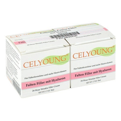 Krepha Gmbh & Co.Kg Celyoung Wrinkle Filler Cream M.Hyaluron 100 ml