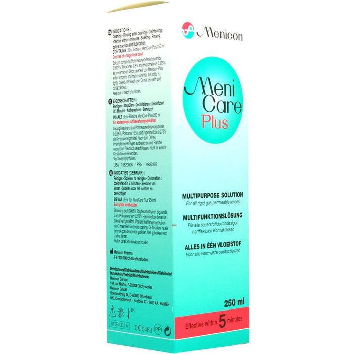 Meni Care Plus Contact Lens Care Products 250 ml