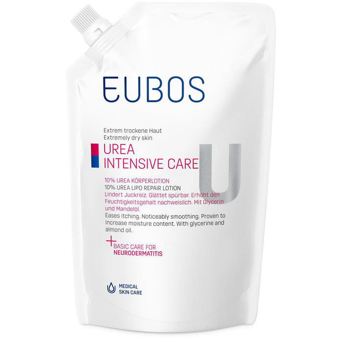 Eubos 10% Urea Body Lotion Refill Pack 400 ml