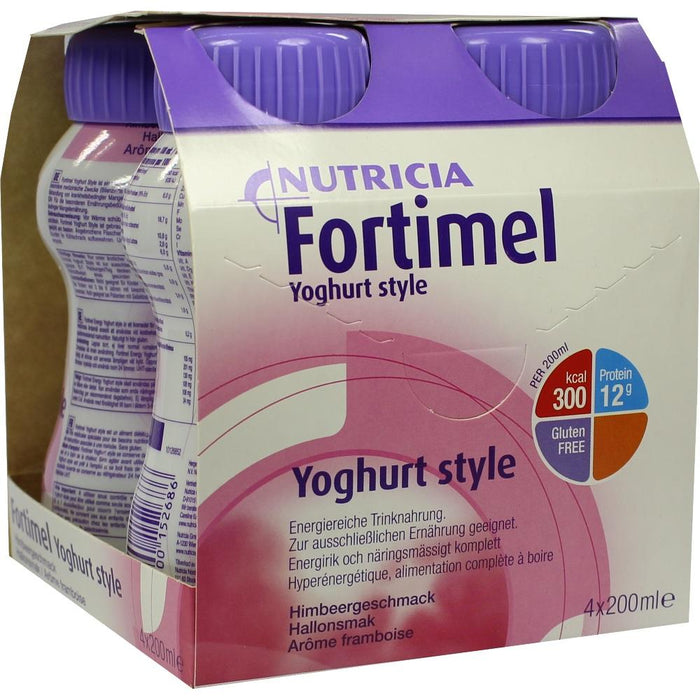 Fortimel Yogurt Style Raspberry Flavor 8x4x200ml