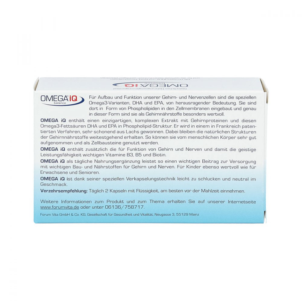Foorumi Vital Omega IQ Capsules 45 Cap
