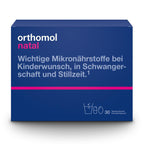 Previous package design of Orthomol Natal Granules & Cap for 30 days