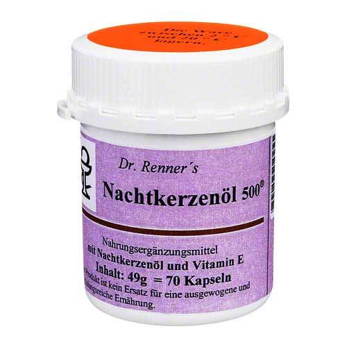 Dr.Renner's Evening Primrose Oil 500mg Capsules 70 pcs