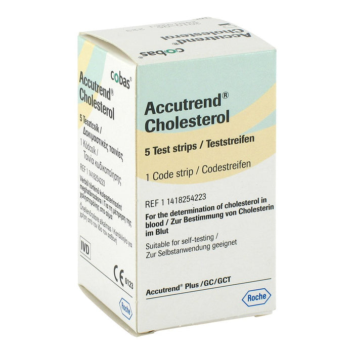 Accutrend Cholesterol Test Strips 5 pcs