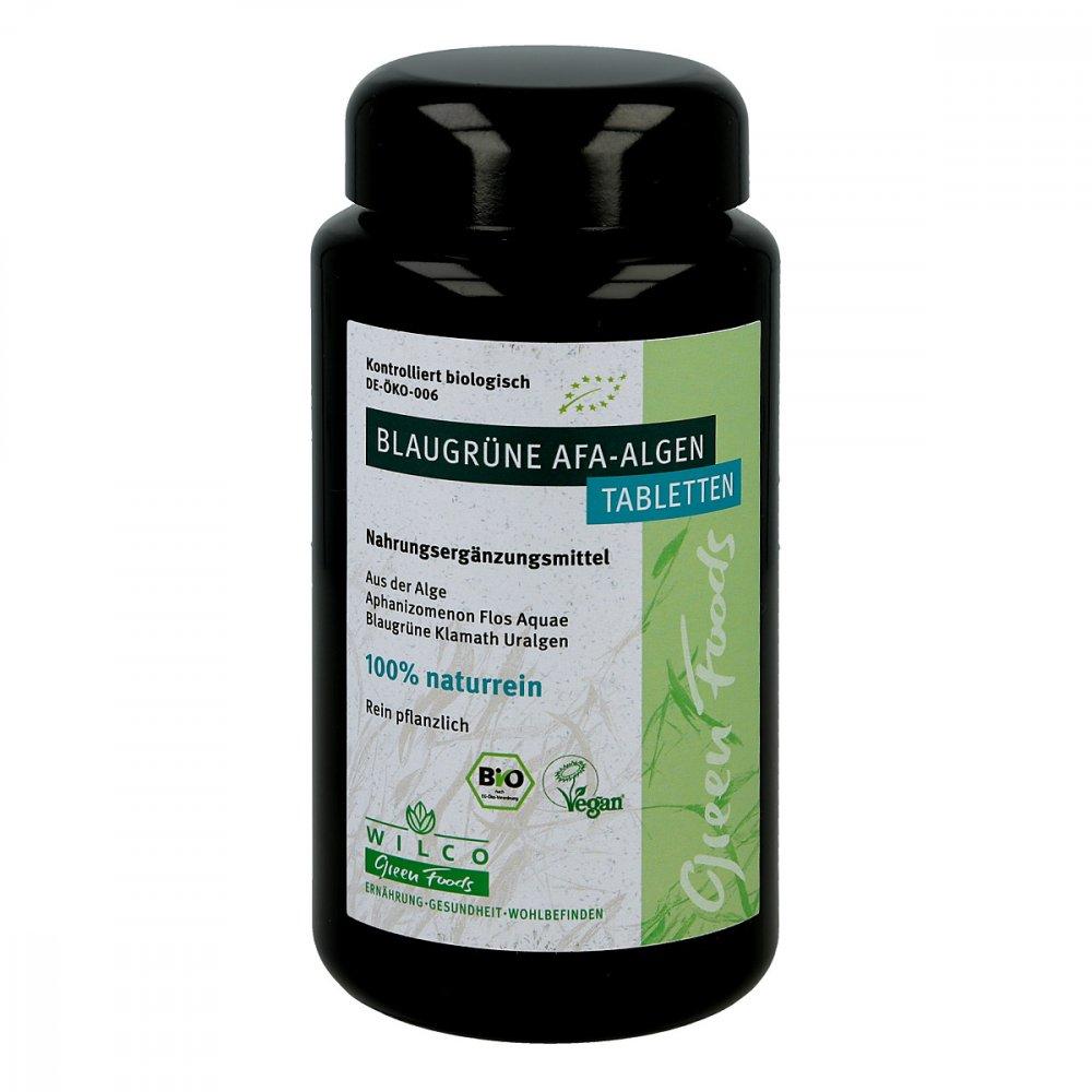 Afa Alge 400 mg Tablets Blue Green 600 pcs - front