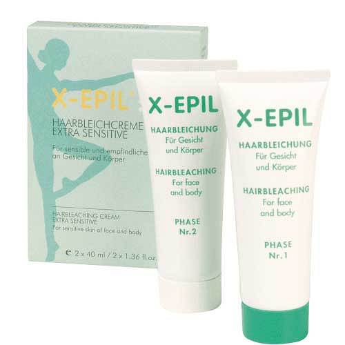 X-Epil Hair Bleaching Cream 2X40 ml