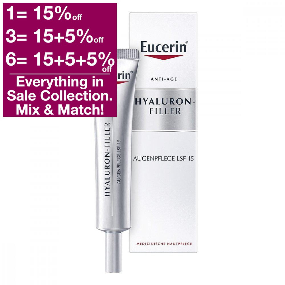 Eucerin Hyaluron-Filler Eye Cream SPF 15 15 ml