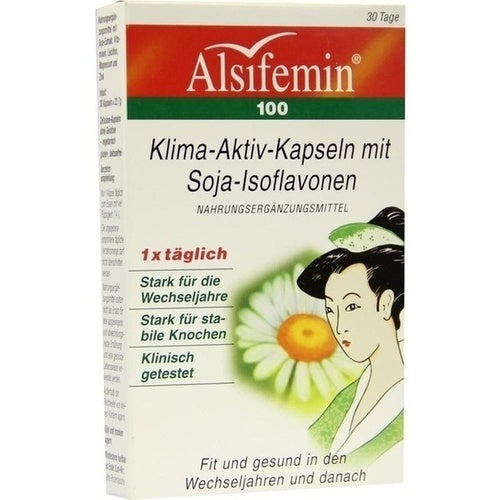 Alsifemin 100 Climate Active M.soja 1x1 Capsules 30 Pcs