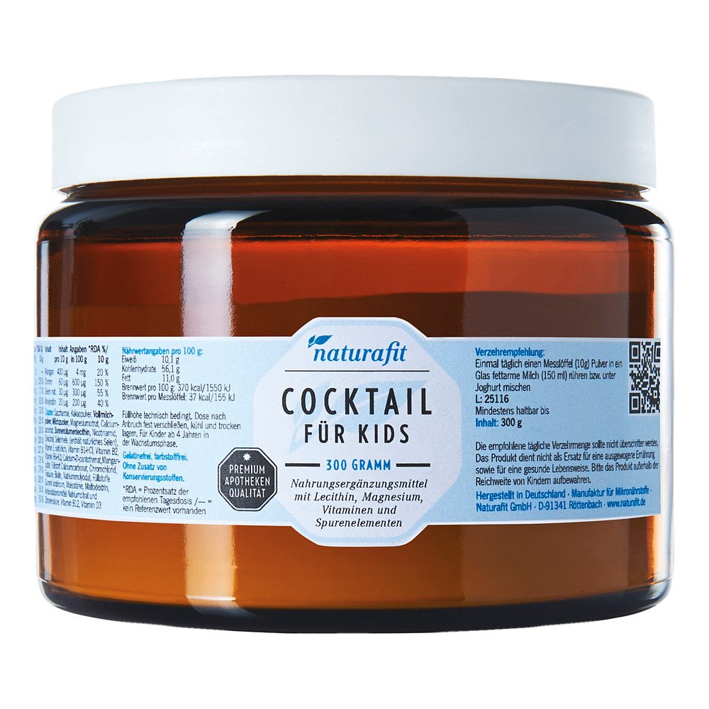 „NaturaFit“ kokteilis vaikams 300 g