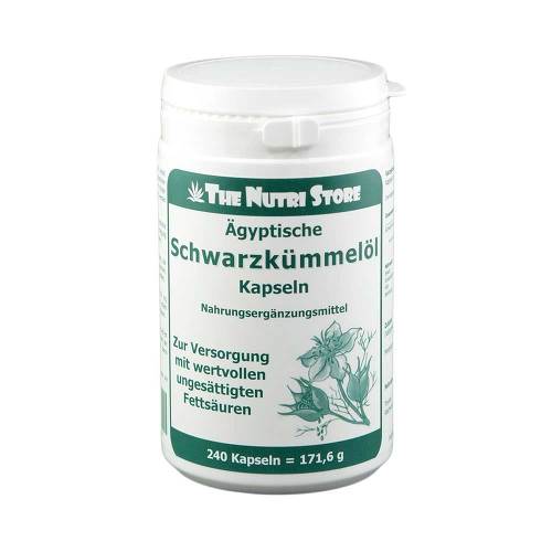 Nutri Store Black Cumin Oil Capsules Egypt 240 Cap