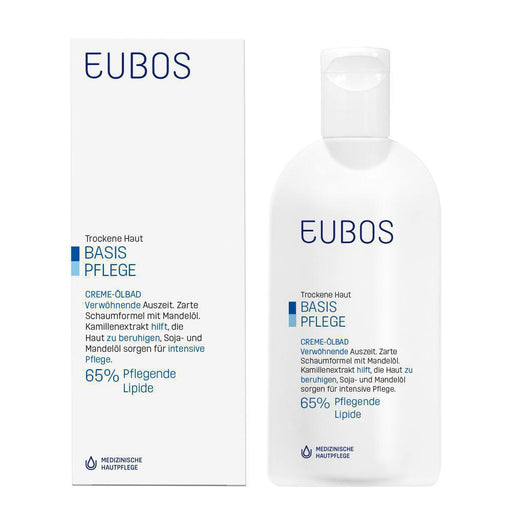 Eubos Basis Cream Bath Oil 200 ml