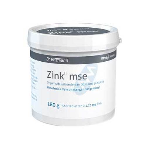 Zinc Ii Mse 1.25 mg Tablets 360 pcs