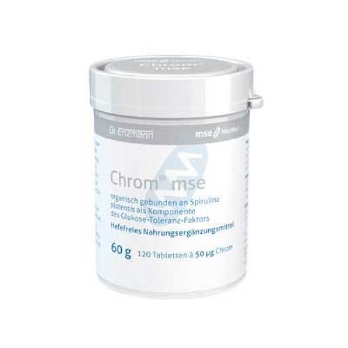 أقراص كروميوم III Mse 50 مجم 120 قرصًا