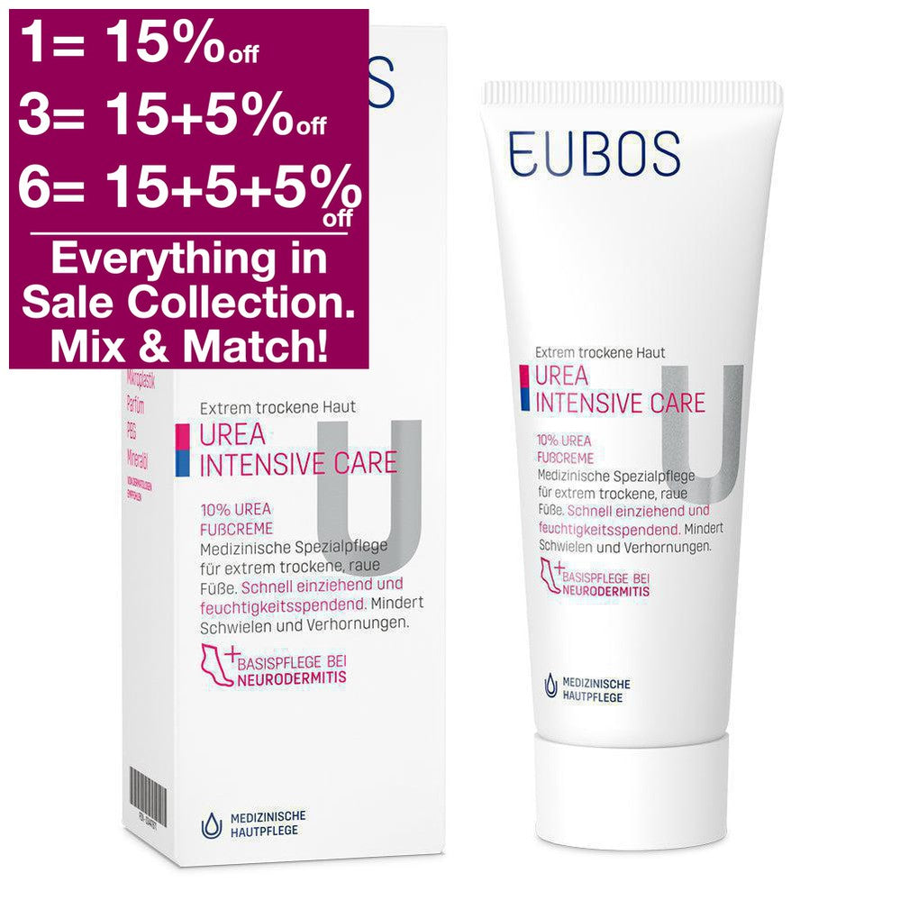 EUBOS Dry Skin Urea 10% Foot Cream 100 ml