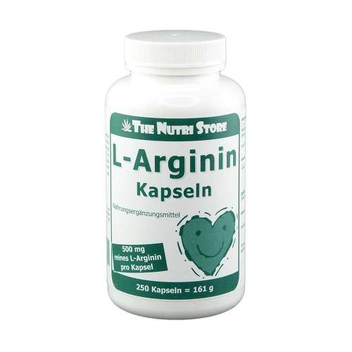Nutri Store L-Arginine 500 mg Capsules 250 cap