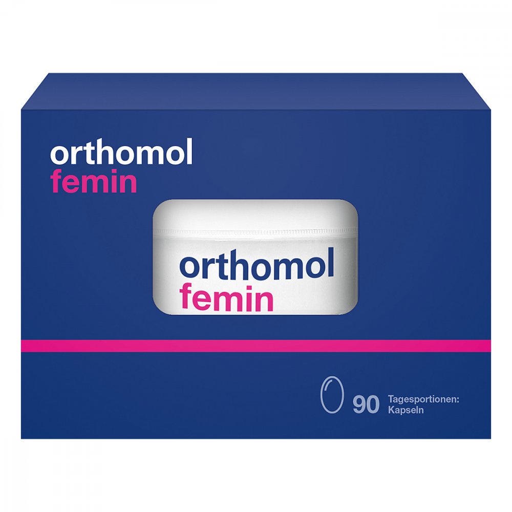 Orthomol Femin - Menopause Supplement for 90 days