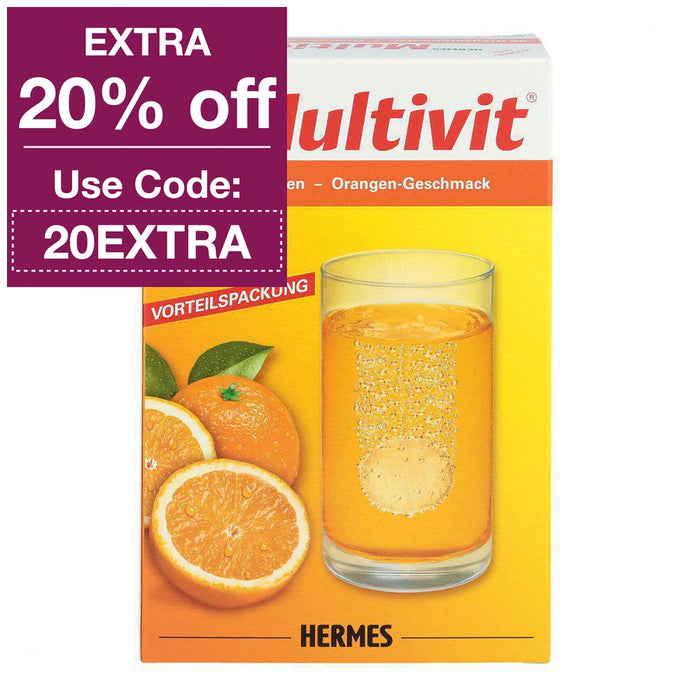 Hermes Multivit Effervescent Tablets - Orange