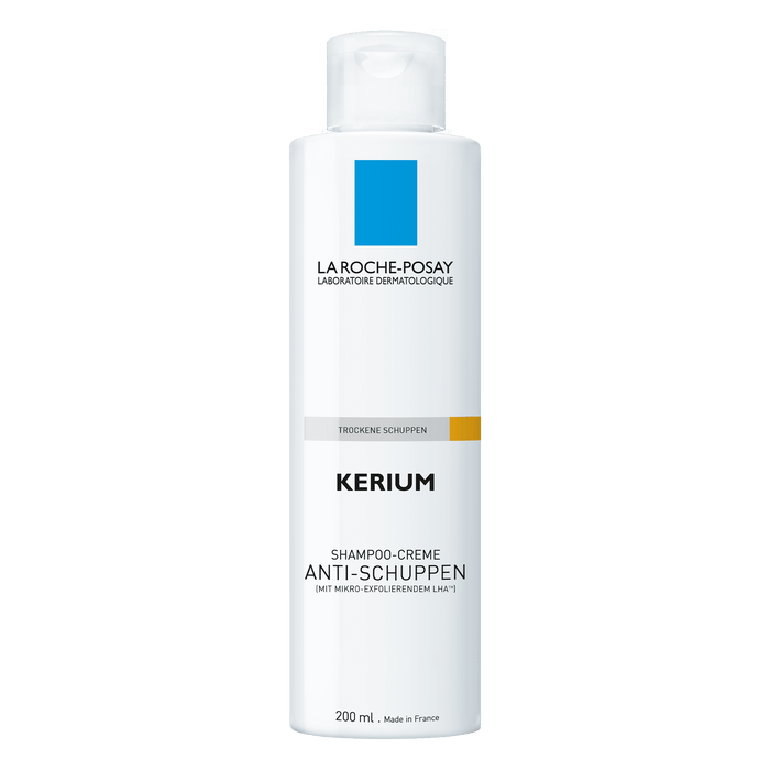 La Roche-Posay Kerium Cream Shampoo was developed for dandruff and dry scalp, often in combination with dull, dry hair and itching. A rich and nourishing cream formula specially developed for your scalp. 