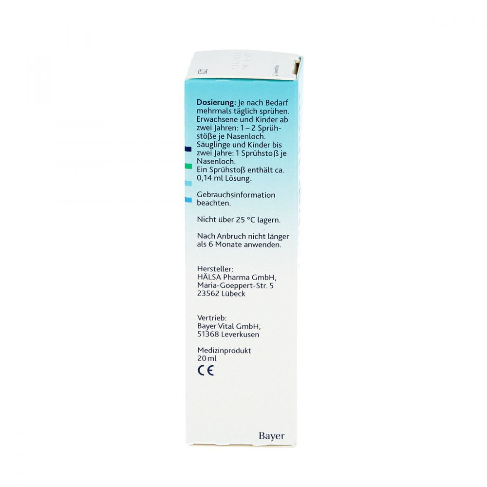 Bepanthen Seawater Nasal Spray for Nasal Moisture 20 ml