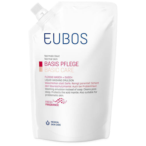 Eubos Liquid Washing Emulsion Red Refill Pack 400 ml