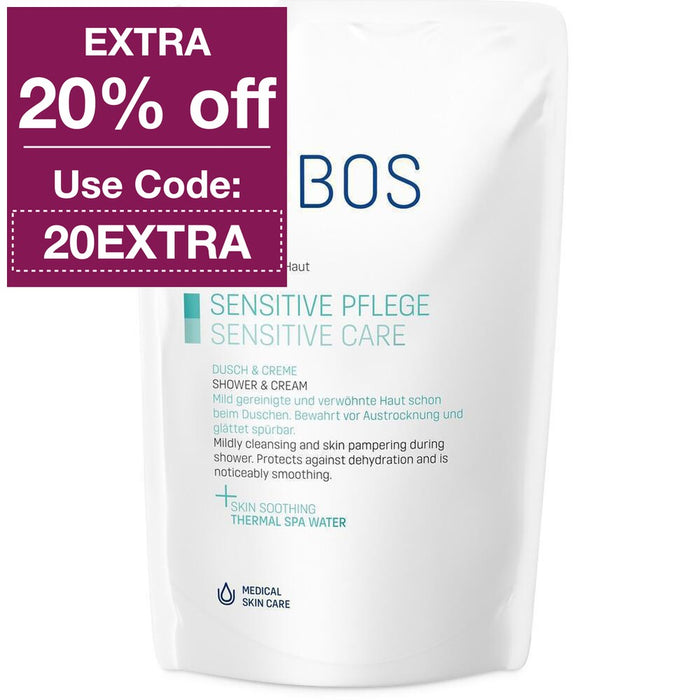 Eubos Sensitive Shower & Cream Refill Pack 400 ml is a Bath & Shower