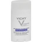 Package of Vichy 24h Deodorant from the front. The package reinforces that the product is formulated without aluminium salts