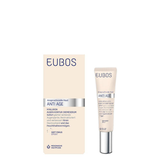 EUBOS Anti-Age Hyaluronic Acid Eye Contour Cream-Serum 15 ml