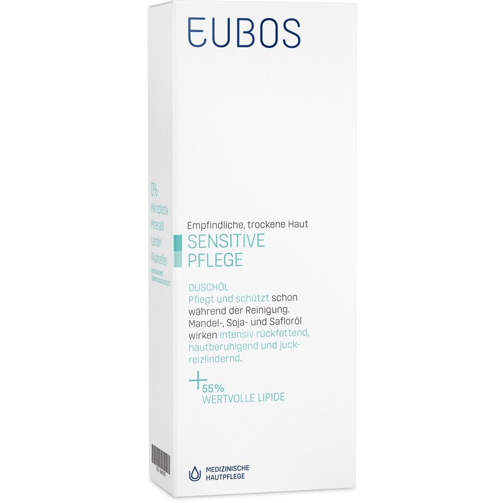 Eubos敏感なシャワーオイルF 200 ml