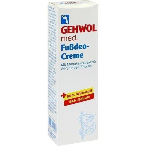 Gehwol Med Foot Deodorant  is a Foot Peeling & Cream