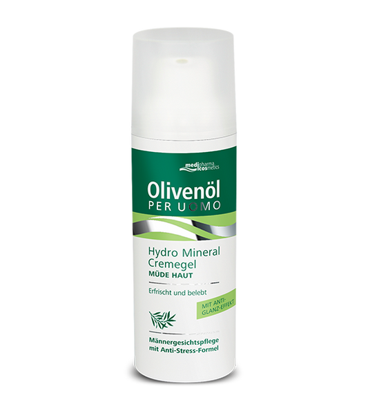 Medipharma Olive Oil Per Uomo Hydro Mineral Cream Gel 50 ml