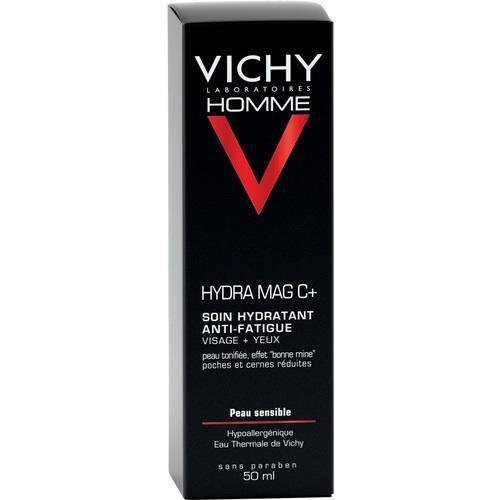 Vichy Homme Hydra Mag C + Anti-Fatigue 2-In-1 Moisturiser | Men Skin Care