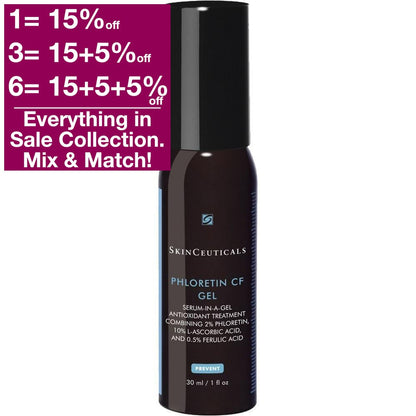 SkinCeuticals Phloretin CF Gel 30 ml - Advanced Antioxidant Gel for Brighter and Protected Skin.