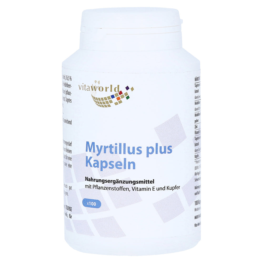 Myrtillusbeere Capsules 100 pcs