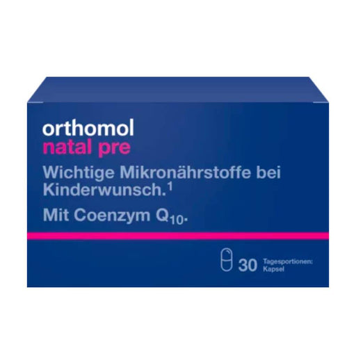 Orthomol Natal Pre for 4 weeks 30 capsules on VicNic.com
