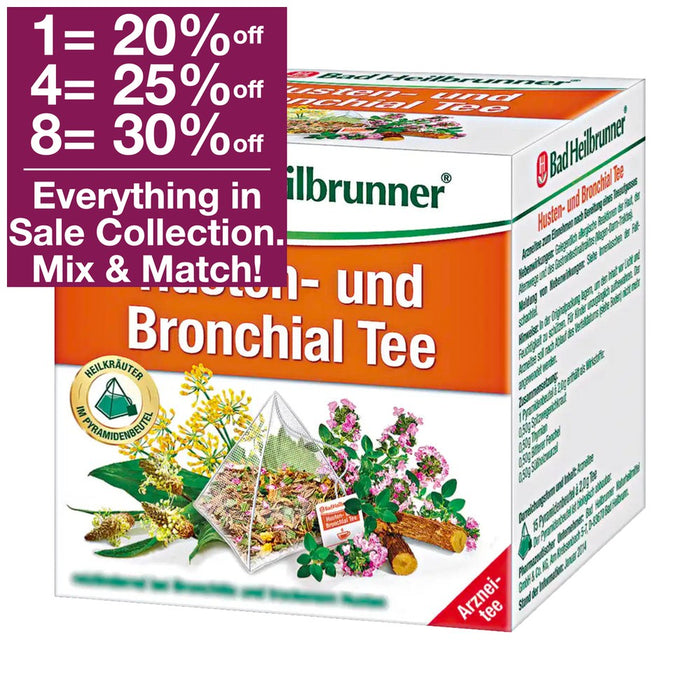 Bad Heilbrunner® Cough and Bronchial Tea 15 Filter Bags
