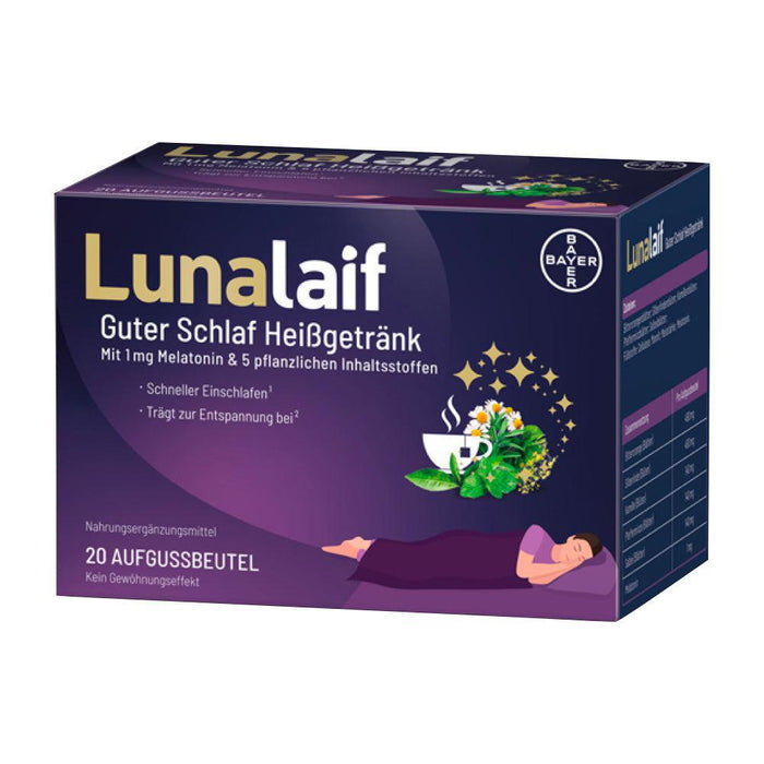 Lunalaif Good Sleep Hot Drink Tea 1 box