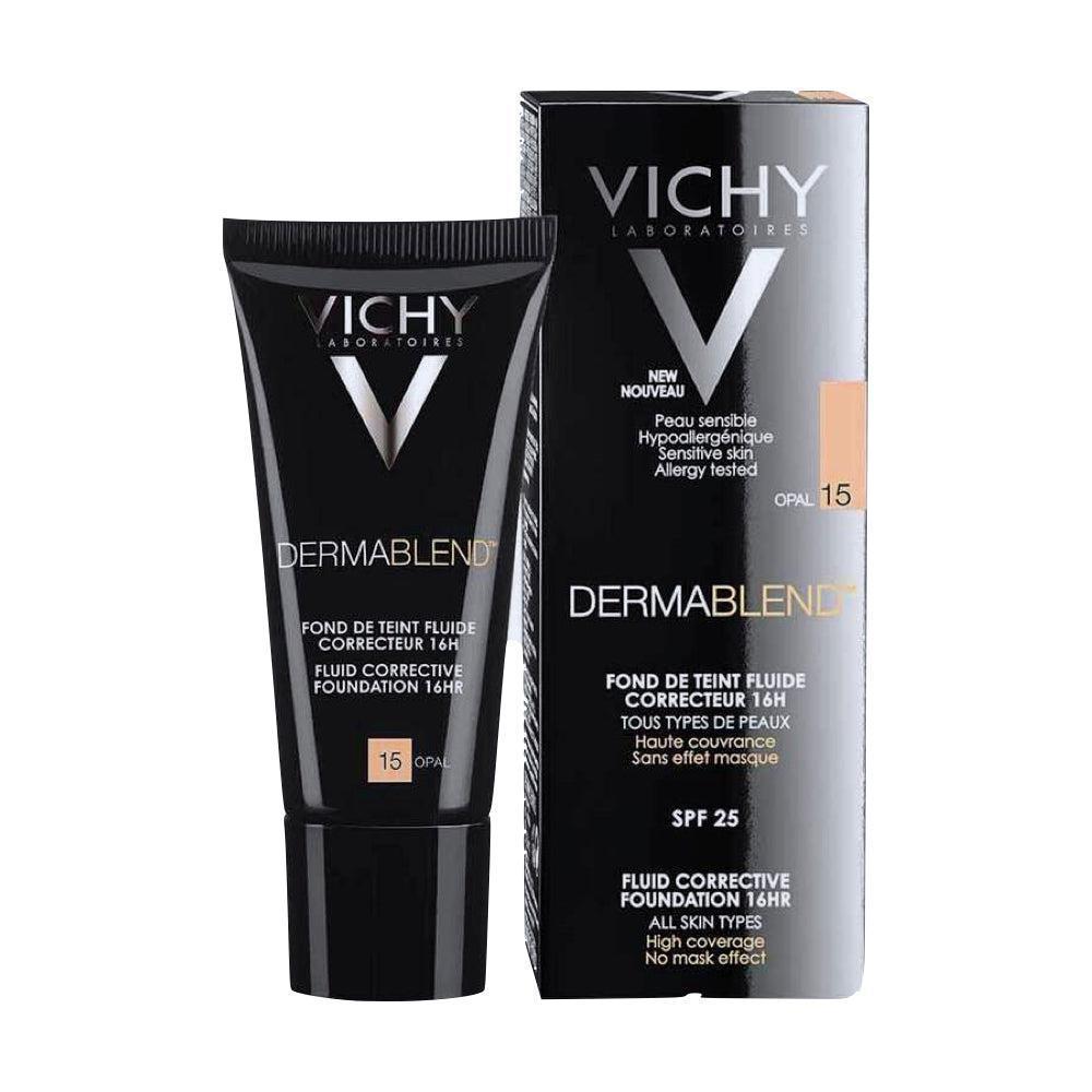 Vichy Dermablend Fluid-Correction Make-Up Foundation-15 Opal 30 ml