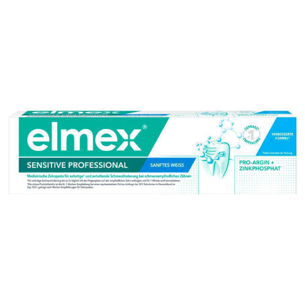 Elmex Sensitive Professional Toothpaste Gentle White 75 ml