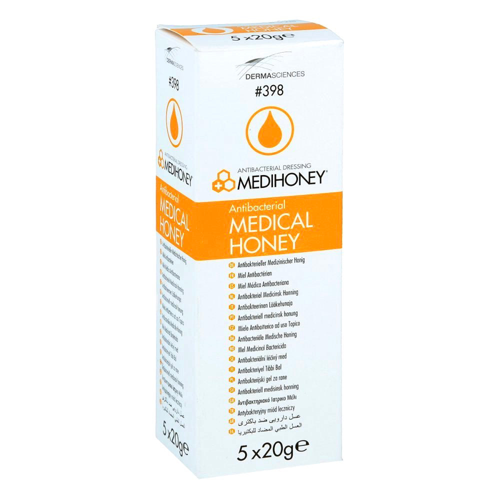 Medihoney Antibacterial Medical Honey 5 x 20 g