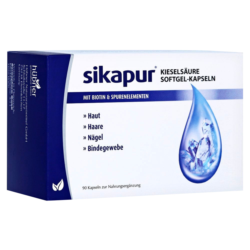 Hübner Sikapur Soft Gel cap 90 pcs