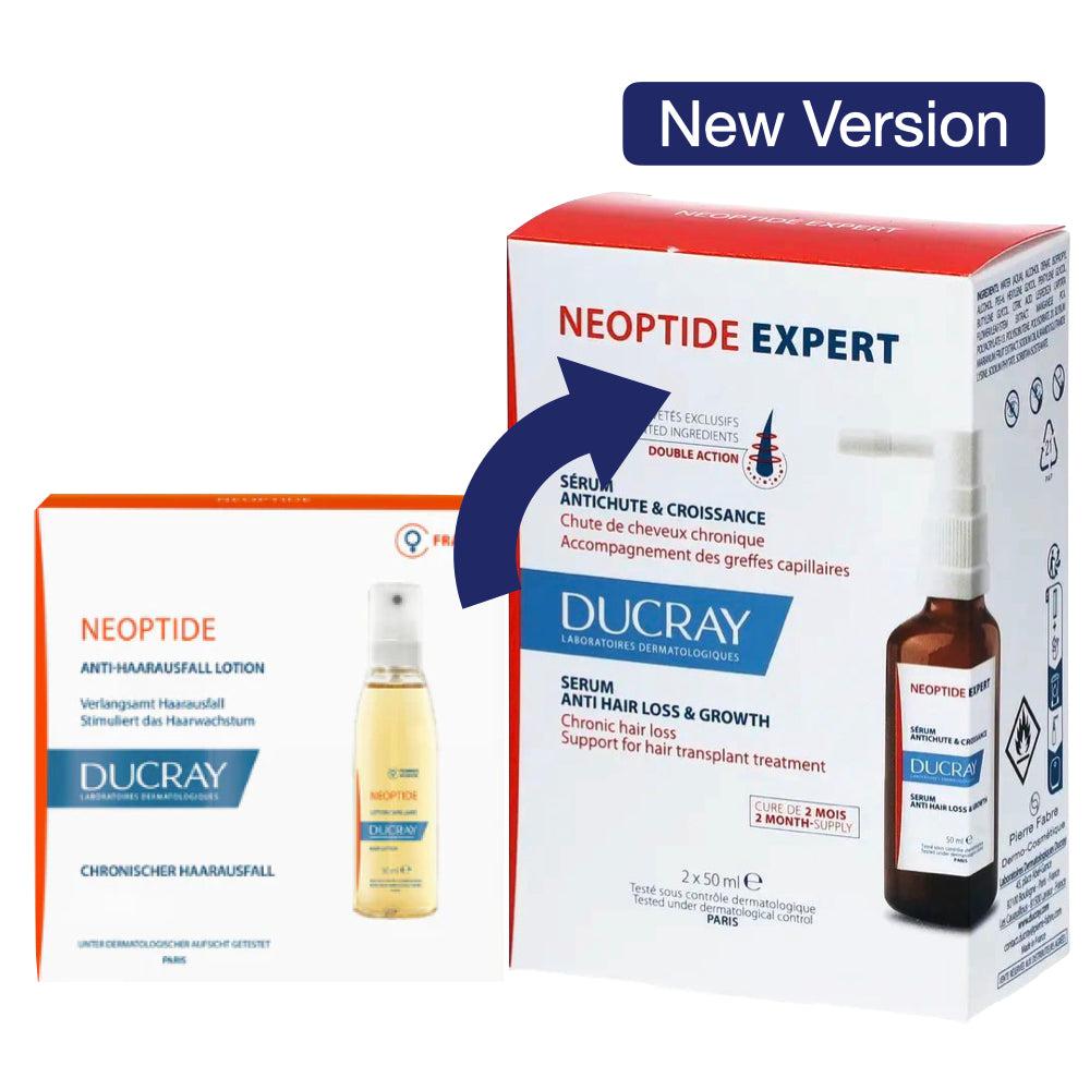 Ducray neoptide אנטי נשירת שיער תמיסה (נקבה) 2x50ml