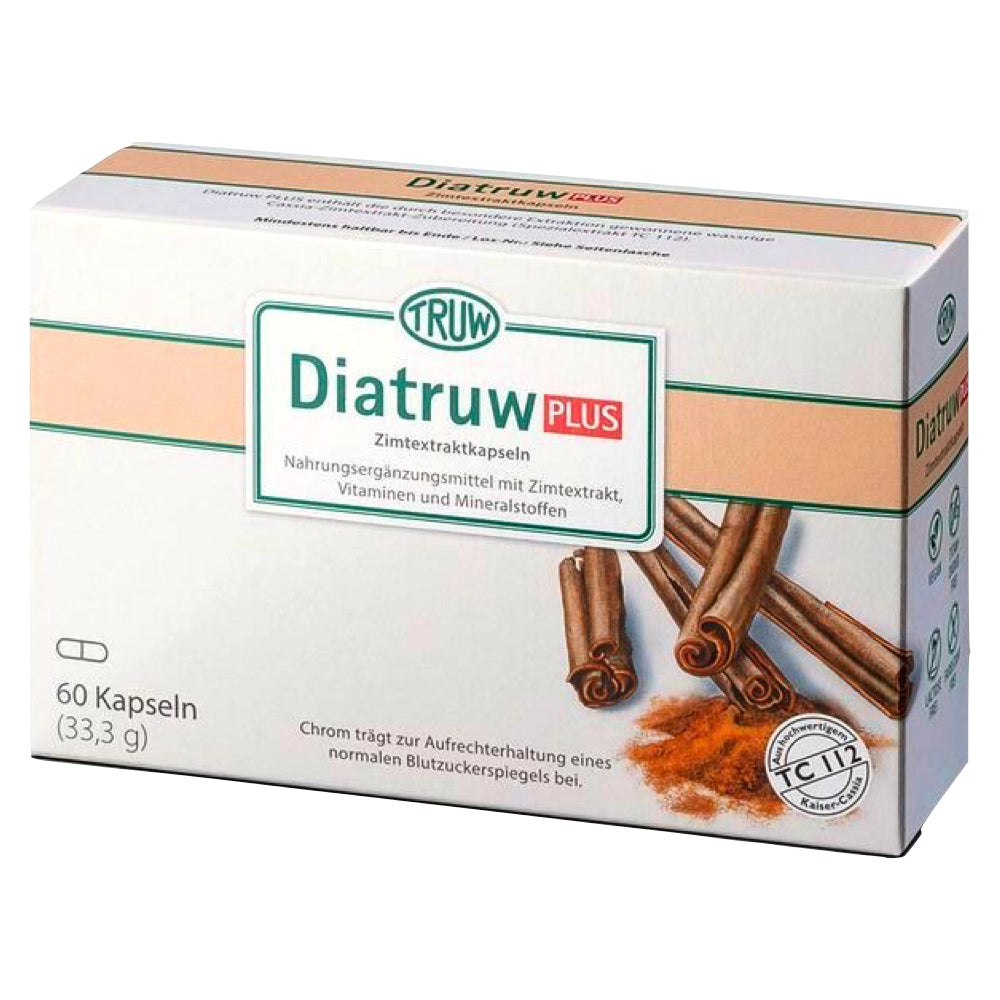 Diabetruw Plus Cinnamon Capsules 60 cap